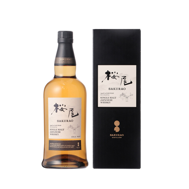 樱尾 单一麦芽威士忌 43%vol 700ml