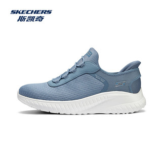 斯凯奇（Skechers）闪穿鞋丨2024秋季女跑步鞋轻质舒适网布透气运动鞋