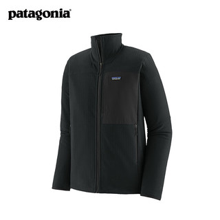 巴塔哥尼亚（Patagonia）男士R2透气耐磨户外秋冬保暖抓绒衣夹克开衫外套TechFace 83626 BLK M