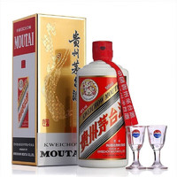 MOUTAI 茅台 贵州茅台飞天 酱香型白酒 43度 500ML 单瓶装