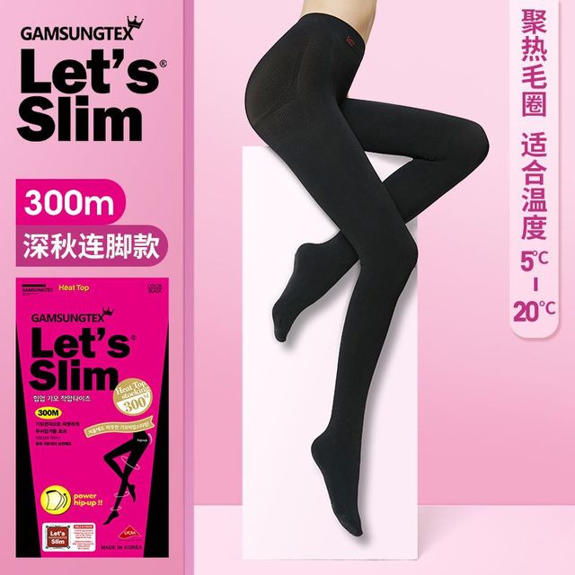 百亿补贴：GAMSUNGTEX LET'S SLIM 女士压力瘦腿袜连裤袜