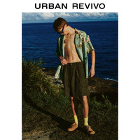 URBAN REVIVO UR2024秋季新款男装时尚户外工装风口袋宽松短裤UMF640099