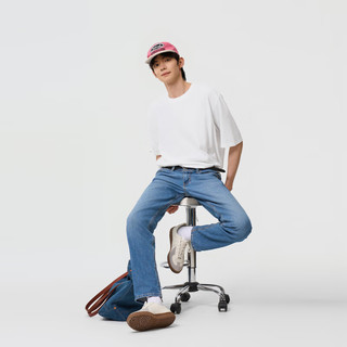 Levi's李维斯24春季511复古男士牛仔裤宽松修饰腿型 蓝色 32 32