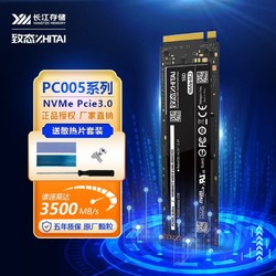 ZHITAI 致态 长江存储256GB PC005 Active系列SSD固态硬盘NVMe协议PCIE3.0