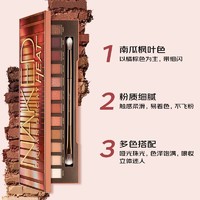 Urban Decay 眼影盘南瓜盘大地色ud牛郎织女 NAKED HEAT 日落南瓜盘