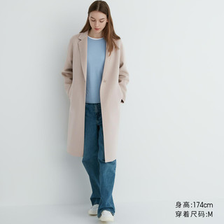 UNIQLO 优衣库 女装 双面呢长大衣 460927