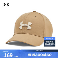 安德玛 UNDERARMOUR）春夏Blitzing男子可调节训练运动帽1376701 骆驼棕263 均码