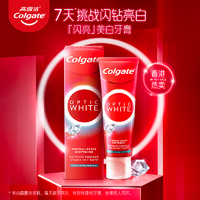 PLUS会员：Colgate 高露洁 光感闪钻亮白美白牙膏 100g