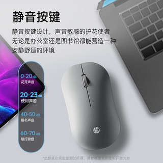 HP 惠普 无线鼠标蓝牙静音笔记本电脑办公双模适用ipad平板苹果可充电