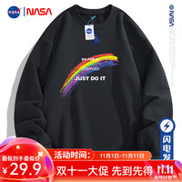 NASAOVER 秋冬圆领加绒卫衣