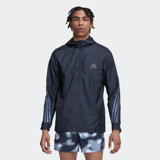 adidas 阿迪达斯 跑步运动连帽夹克外套男装adidas阿迪达斯官方outlets HN2878