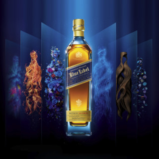 JOHNNIE WALKER 尊尼获加 蓝牌 调和 苏格兰威士忌 40%vol 750ml*6瓶