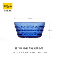 Iittala 伊塔拉露珠系列透明北欧进口家用玻璃餐具玻璃碗乔迁礼