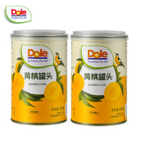 Dole 都乐 糖水型黄桃罐头425g*2罐装砀山黄桃水果休闲零食