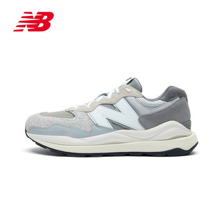 new balance NB官方正品情侣百搭舒适秋灰蓝色复古休闲鞋M5740TA