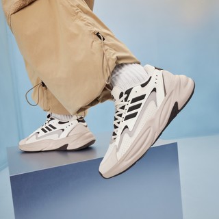 adidas 阿迪达斯 「波波鞋」OZWAVE厚底休闲老爹鞋男女adidas阿迪达斯官方轻运动