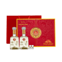 WULIANGYE 五粮液 江山礼金山银山 52度 500ml*2瓶 礼盒装