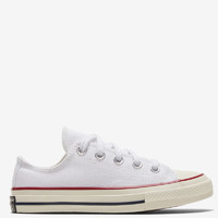 CONVERSE 匡威 官方 1970S经典男复古低帮帆布鞋童鞋白色 368988C 35码