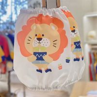 鲁冰花 全防水儿童袖套宝宝防脏护袖防油污套袖男女童羽绒服护袖耐脏印花