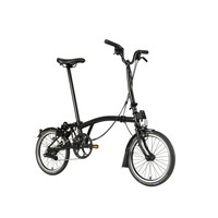 BROMPTON C Line 折叠自行车 CSM6LM-BK 经典黑 M把 标准坐垫 16英寸 6速