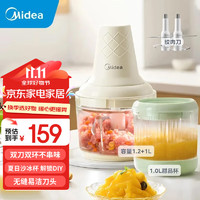 移动端、京东百亿补贴：Midea 美的 绞肉机家用 水机大容量大功率搅拌水果甜点 绞肉榨汁不串味