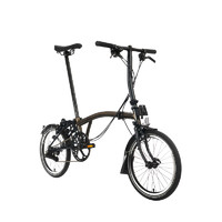 BROMPTON C Line 折叠自行车 CSM6LM-BKLAQG 清漆 S把 标准坐垫 16英寸 6速