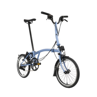 BROMPTON C Line 折叠自行车 CSM6LM-CB 云朵蓝 S把 标准坐垫 16英寸 6速