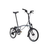 BROMPTON C Line 折叠自行车 CSM6LM-SG 柔和灰 M把 16英寸 6速
