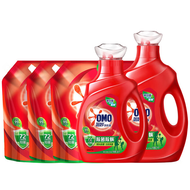 今日必买：OMO 奥妙 除菌除螨洗衣液8.46KG（16.92斤）