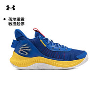 安德玛 UNDERARMOUR）秋冬库里Curry 3Z7男女情侣运动篮球鞋3026622 皇室蓝400 41