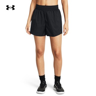 安德玛 UNDERARMOUR）春夏Flex Woven女子5英寸梭织训练运动短裤1376933 黑色001 XL