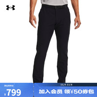 安德玛 UNDERARMOUR）Drive男子高尔夫运动长裤1364410 黑色001 34/30