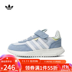 adidas 阿迪达斯 滔搏运动）男童RETROPY F2 CF EL I休闲鞋 JP7027 26.5