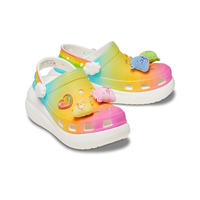 crocs 卡骆驰 经典爱心熊泡芙洞洞鞋 210103
