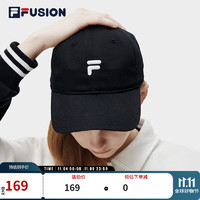 FILA FUSION 斐乐潮牌棒球帽情侣款秋季新休闲帽子鸭舌帽