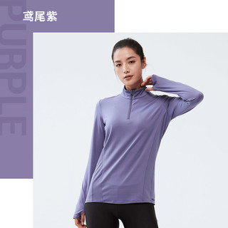 DECATHLON 迪卡侬 LS TS RUN DRY+ ZIP 女子运动T恤 8394778