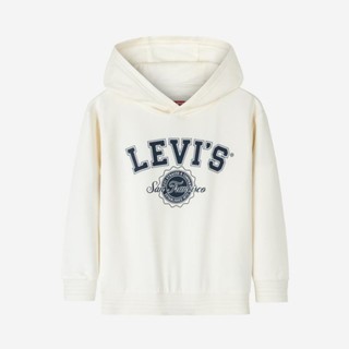 Levi's 李维斯 童装男女童秋款套头连帽卫衣印花上衣儿童休闲舒适毛圈卫衣