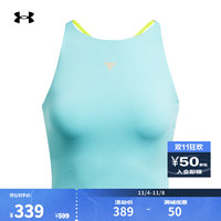 安德玛 UNDERARMOUR）春夏Project Rock强森女子训练运动背心1382704 黑色957 L