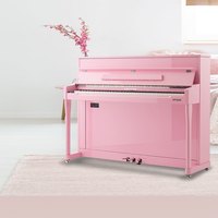 spyker 世爵 HD-L118 立式钢琴（88键重锤式键盘，粉红色）