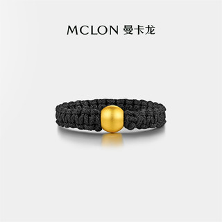 MCLON 曼卡龙 小金珠戒指 足金 0.07g-0.13g