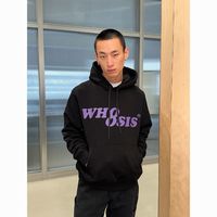 百亿补贴：WHOOSIS 不知其名 幻影logo帽衫秋重磅美式校园连帽卫衣情侣男女