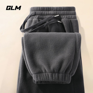 百亿补贴：GLM 森马集团GLM加绒卫裤男冬季保暖摇粒绒裤子加厚双面摇粒绒束脚裤