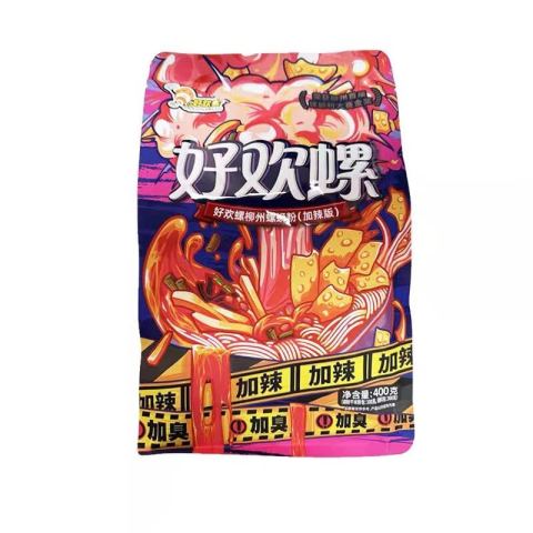 其他品牌方便食品_好欢螺螺蛳粉加辣加臭400g柳州特产方便速食酸