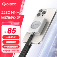 ORICO 奥睿科 2230移动硬盘盒M.2 NVMe固态外置硬盘盒子苹果笔记本