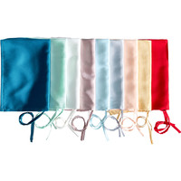 SILKUEEN/蚕花娘娘真丝枕巾100桑蚕枕套高档单人丝绸枕头巾枕套