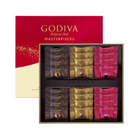 GODIVA 歌帝梵 经典大师黑巧克力礼盒24颗装180g礼物团购伴手礼