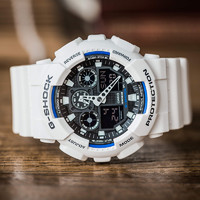 88VIP：CASIO 卡西欧 G-SHOCK系列 男士石英表 GA-100B-7A