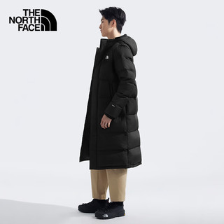 北面（The North Face）羽绒服男女同款保暖防泼水24秋冬|81P7 4H0/黑色 L/175