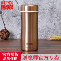 THERMOS 膳魔师 保温杯TCCG-400办公礼品水杯子送生日礼物团购印字 380ml金色-GL-TCCG