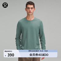 lululemon 丨Shift Stitch 男士圆领运动衫 LM3DTZS 淡雅丛林绿